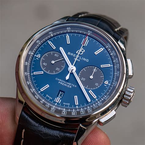 breitling b01 replica review|premier b01 chronograph 42.